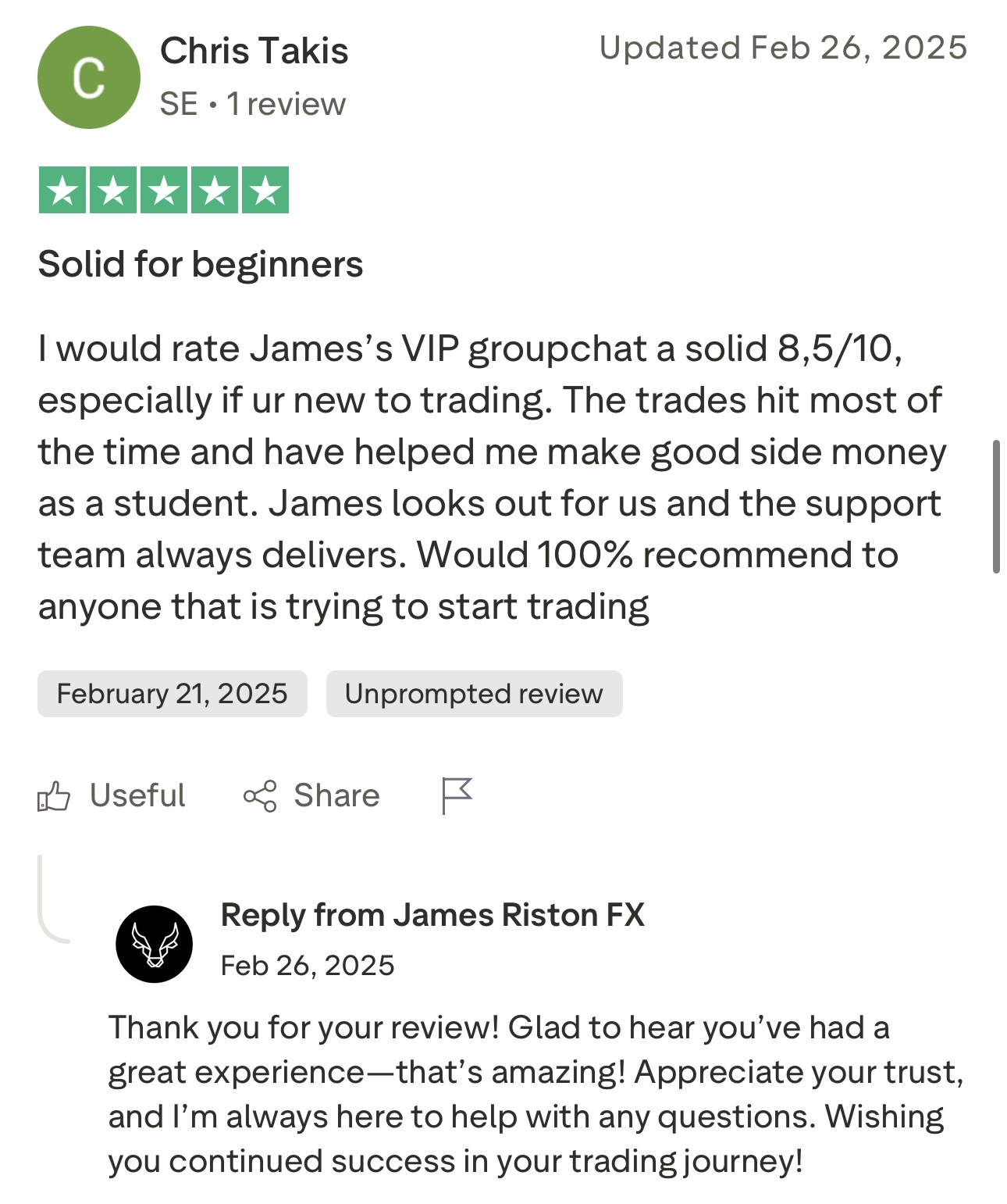 Trustpilot Review 2