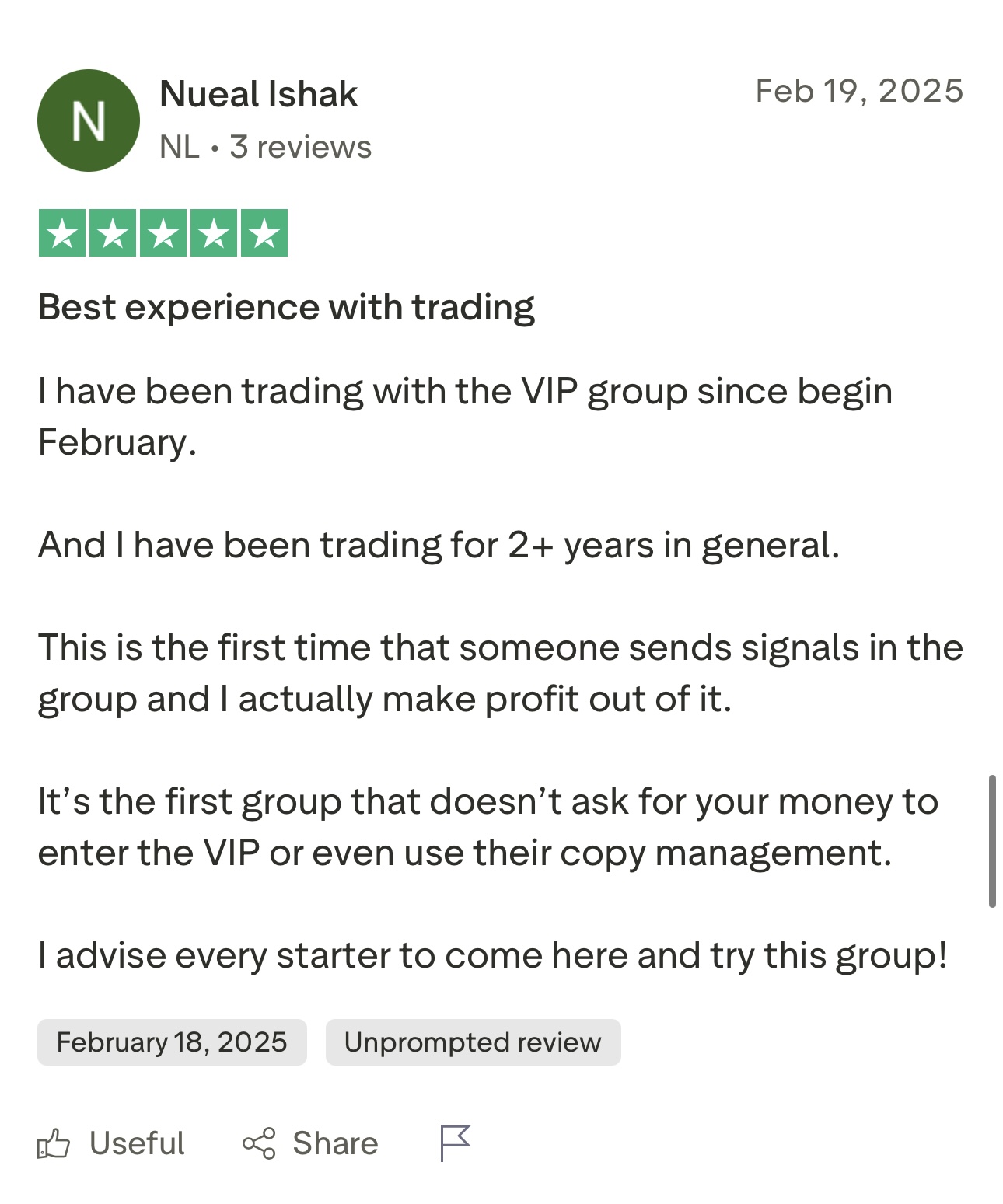 Trustpilot Review 6